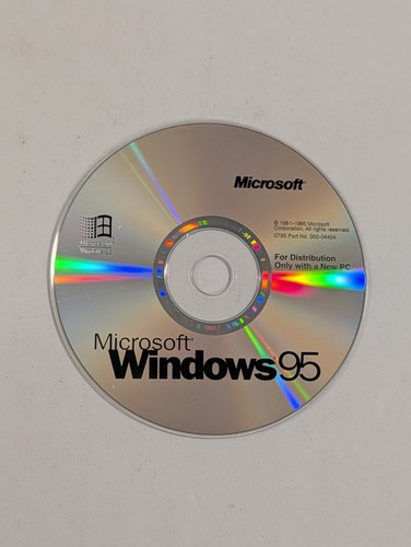 Microsoft windows disc - 95,