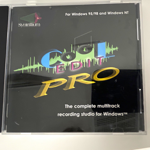 Cool edit pro rom - cool, 1999