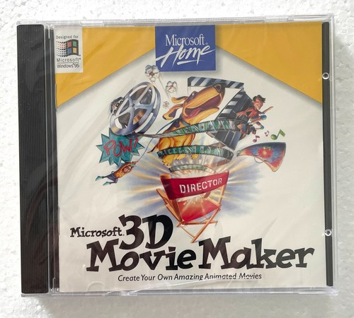 Microsoft movie maker cd - 3d,